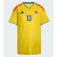 Billige Fotballdrakt Colombia Yerry Mina #13 Replika Hjemmedrakt Dame VM 2026 Kortermet Billige Fotballdrakt Colombia Yerry Mina #13 Replika Hjemmedrakt Dame VM 2026 Kortermet